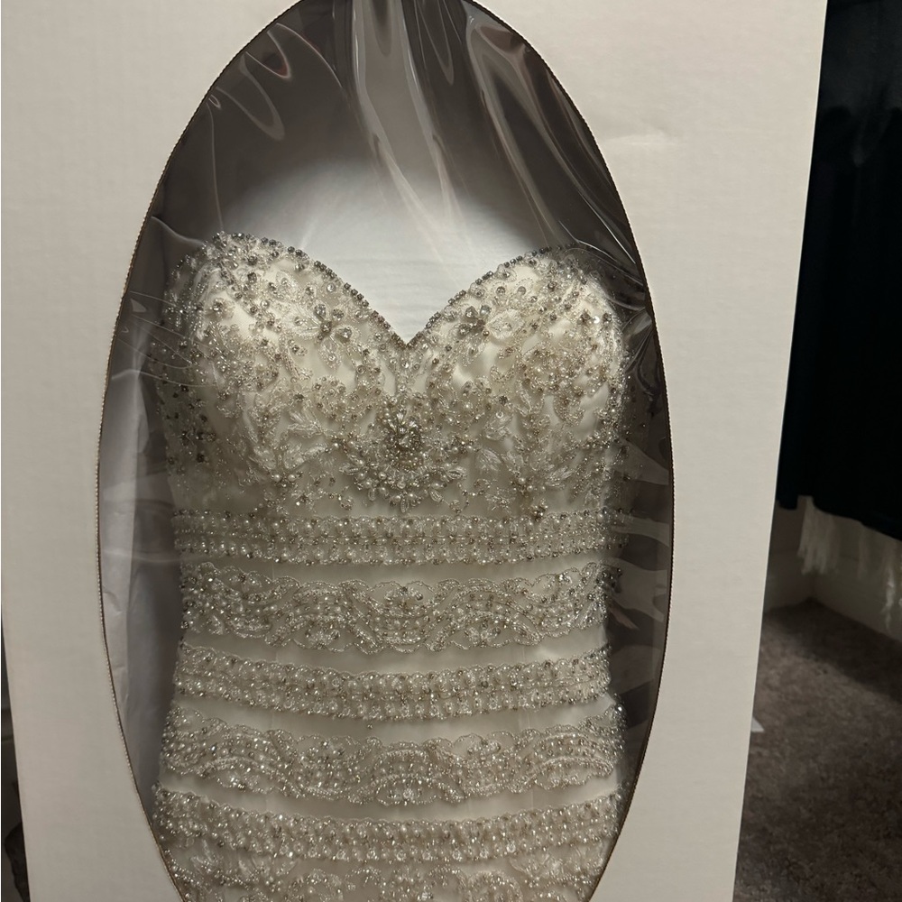 Justin Alexander Wedding Dress Size 0-2